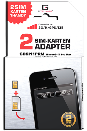Dual SIM Adapter iPhone 11 Pro Max