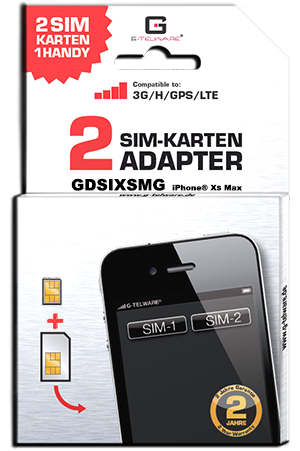 Dual SIM Adapter iPhone XS Max