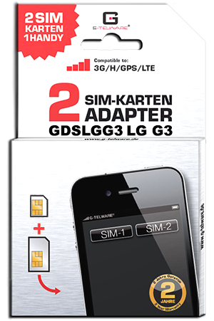 Dual SIM Adapter Card LG G3
